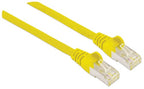 Intellinet Network Patch Cable, Cat6A, 3m, Yellow, Copper, S/FTP, LSOH / LSZH, PVC, RJ45, Gold Plated Contacts, Snagless, Booted, Lifetime Warranty