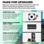 HP OMEN 35L GT16-0035na Intel Core Ultra 7 265K 32 GB DDR5-SDRAM 2 TB HDD+SSD NVIDIA GeForce RTX 5070 Ti Windows 11 Home Tower PC AI PC Black