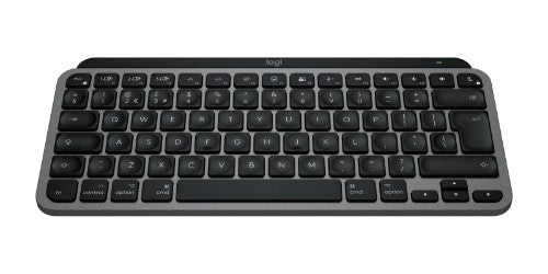 Logitech MX Keys Mini For Mac keyboard Home/Office Bluetooth QWERTY UK English Black, Grey