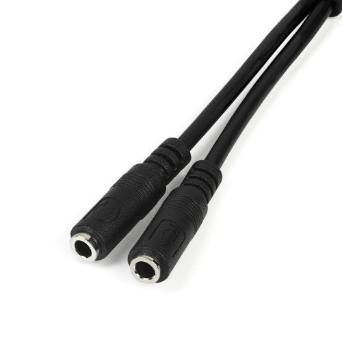 StarTech.com Headset adapter for headsets with separate headphone / microphone plugs - 3.5mm 4 position to 3 position and 2 position 3.5mm M/F