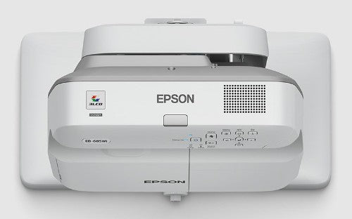 Epson EB-685Wi data projector Ultra short throw projector 3500 ANSI lumens 3LCD WXGA (1280x800) Grey, White