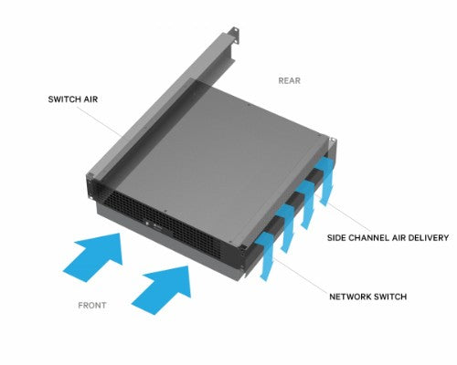 Vertiv SA2-006 network equipment chassis 2U Black