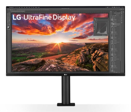 LG 32UN880K 32" IPS 4K UHD Height-Adjustable USB-C Monitor