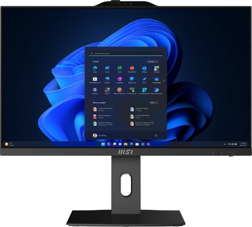 MSI Pro AP242P 14M Intel Core i3 14100 All in One PC Barebone, (NO RAM, NO Storage, NO OS), 23.8 Inch IPS Screen/UHD Graphics/Type-C/USB/LAN/HDMI/DP/WiFi 6E/BT 5.3/VESA