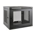 Tripp Lite SRW9UDP SmartRack 9U Low-Profile Switch-Depth-Plus Wall-Mount Mini Rack Enclosure