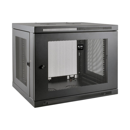 Tripp Lite SRW9UDP SmartRack 9U Low-Profile Switch-Depth-Plus Wall-Mount Mini Rack Enclosure