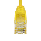 StarTech.com 1.5m Yellow Slim CAT6 Ethernet Cable, Snagless, 100W PoE, UTP, LSZH, 28AWG Pure Bare Copper Wire, Slim RJ45 Network Patch Cord w/Strain Reliefs, Individually Tested