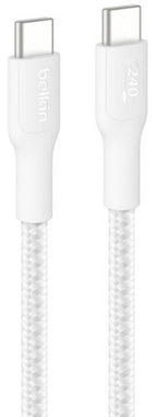 Belkin BoostCharge Pro USB cable 3 m USB C White