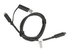 Lenovo 4X90U90618 USB cable USB 3.2 Gen 1 (3.1 Gen 1) 1 m USB A/USB C USB C Black