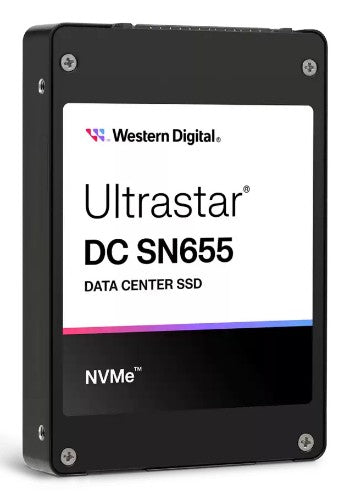 Western Digital Ultrastar DC SN655 3.84 TB U.3 PCI Express 4.0 NVMe 3D TLC NAND