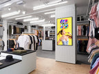 Allsee Technologies HV43D Signage Display Digital signage flat panel 109.2 cm (43") LCD Wi-Fi 700 cd/m² Full HD Black Built-in processor Android 7.1 24/7