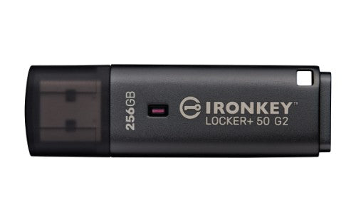 Kingston Technology IronKey 256GB Locker Plus 50 G2, FIPS 197, AES-256