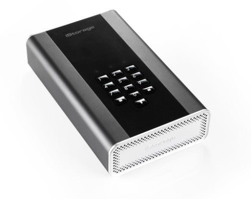 iStorage diskAshur DT² HDD 3TB | Secure Portable Desktop Drive |FIPS 140-2 Level 2, NCSC CPA, NLNCSA BSPA & NATO Restricted | AES-XTS 256-bit Hardware Encryption | Common Criteria EAL5+ (Hardware Certified) | PIN protected | OS & Platform Independent |GDP