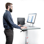 StarTech.com PC Wall Mount Bracket, Supports Desktop Computers Up To 40lb (18kg), Tool-Less Adjustments 1.9-7.8in (50-200mm), Heavy-Duty Wall Mount Shelf/Holder for PC Case/Tower - TAA