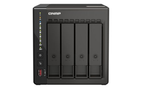 QNAP QVP-41C NAS/storage server Tower Intel® Celeron® J6412 8 GB DDR4 0 TB Black