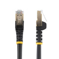 StarTech.com 7m CAT6a Ethernet Cable - 10 Gigabit Shielded Snagless RJ45 100W PoE Patch Cord - 10GbE STP Network Cable w/Strain Relief - Black Individually Tested/Wiring is UL Certified/TIA