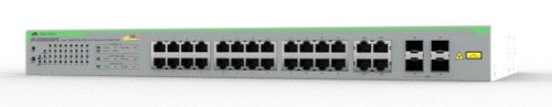 Allied Telesis iGS950/28PS Managed L2 Gigabit Ethernet (10/100/1000) Power over Ethernet (PoE) Desktop/Wall-Mounting Silver