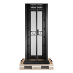 APC NetShelter SX Advanced Rack ,42U 750mm 1295mm, with shock package, Black