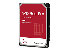 Western Digital Red Pro internal hard drive 8 TB 7200 RPM 256 MB 3.5" Serial ATA