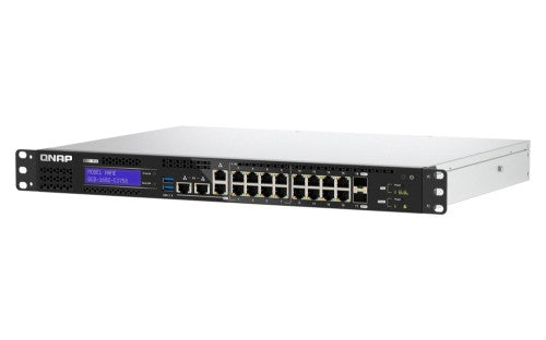 QNAP QGD-1602-C3758-16G network switch Managed L2 2.5G Ethernet (100/1000/2500) Black, Grey