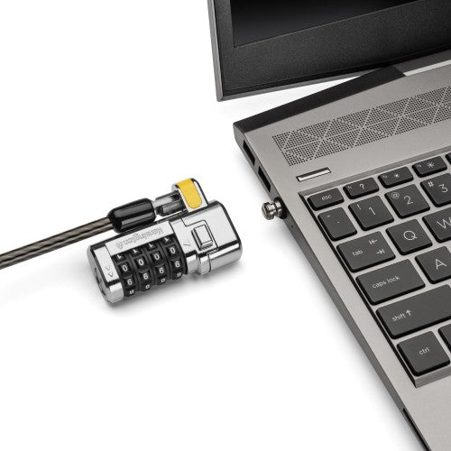 Kensington ClickSafe Universal Combination Laptop Lock – Master Coded