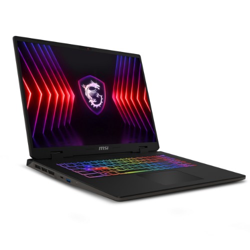 MSI Sword 17 HX B14VFKG-003UK Intel® Core™ i7 i7-14700HX Laptop 43.2 cm (17") Quad HD+ 16 GB DDR5-SDRAM 1 TB SSD NVIDIA GeForce RTX 4060 Wi-Fi 6E (802.11ax) Windows 11 Home Grey