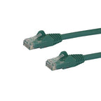 StarTech.com 75ft CAT6 Ethernet Cable - Green CAT 6 Gigabit Ethernet Wire - 250MHz 100W PoE RJ45 UTP Network/Patch Cord Snagless w/Strain Relief Individually Tested