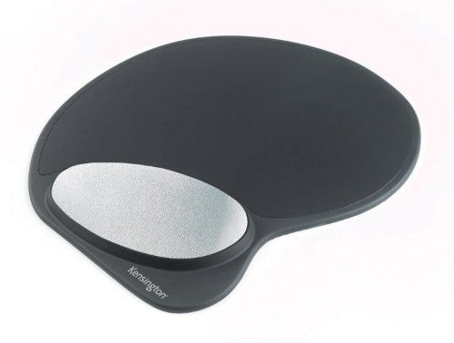 Kensington Memory Gel Mouse Pad with Integral Wrist Rest Black