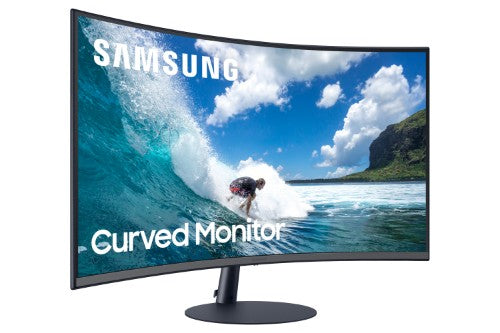 Samsung C24T550FDU computer monitor 59.9 cm (23.6") 1920 x 1080 pixels Full HD LED Grey