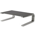 StarTech.com Monitor Riser Stand - Steel and Aluminum - Height Adjustable - For up to 32" (22lb/10kg) Displays