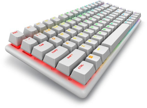 Alienware Pro Wireless Gaming keyboard USB + RF Wireless + Bluetooth White