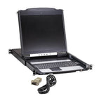 Eaton B064C-16-1X1-IP KVM switch Rack mounting Black