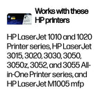 HP Q2612A/12A Toner cartridge black, 2K pages ISO/IEC 19752 for Canon LBP-3000