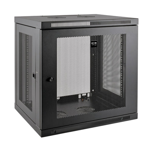 Tripp Lite SRW12UDP SmartRack 12U Low-Profile Switch-Depth-Plus Wall-Mount Small Rack Enclosure