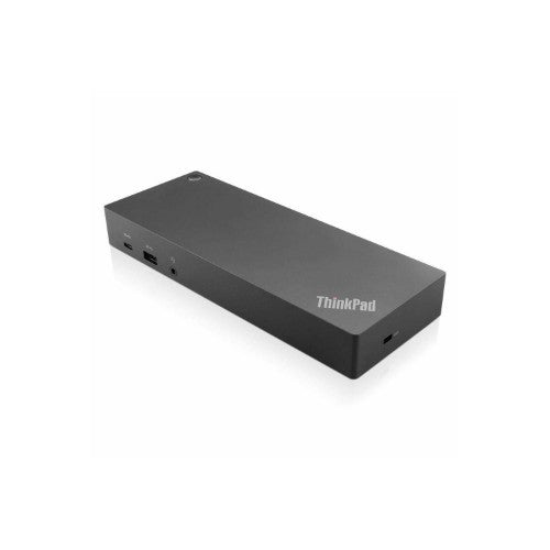 Lenovo 40AF0135UK laptop dock/port replicator Wired USB 3.2 Gen 1 (3.1 Gen 1) Type-C Black