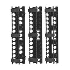 Tripp Lite SRCABLEVRT3 SmartRack 3-in. (7.62 cm) Wide High Capacity Vertical Cable Manager - Double finger duct