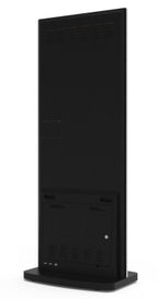Allsee Technologies L65UHD3 Signage Display Totem design 165.1 cm (65") LCD Wi-Fi 450 cd/m² 4K Ultra HD Black Built-in processor Android 7.1 24/7