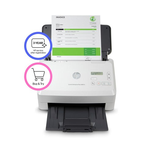 HP Scanjet Enterprise Flow 5000 s5 Sheet-fed scanner 600 x 600 DPI A4 White