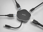 D-Link 4-in-1 USB-C Hub with HDMI and Power Delivery