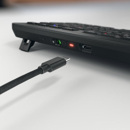 CHERRY Stream ultimate keyboard Home/Office USB + RF Wireless + Bluetooth QWERTZ German Black
