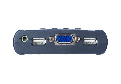 ATEN CS64U KVM switch Black