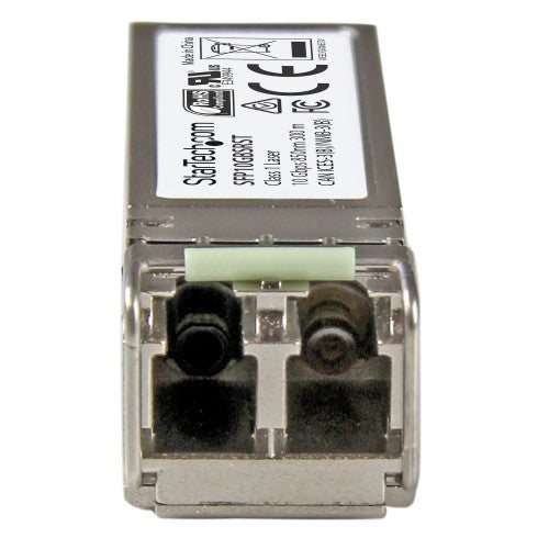 StarTech.com MSA Uncoded SFP+ Module - 10GBASE-SR - 10GbE Multi Mode Fiber (MMF) Optic Transceiver - 10GE Gigabit Ethernet SFP+ - LC 300m - 850nm - DDM