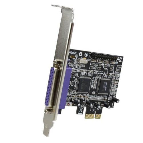 StarTech.com 2 Port PCI Express / PCI-e Parallel Adapter Card – IEEE 1284 with Low Profile Bracket