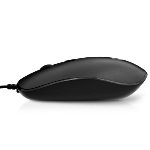V7 Low Profile USB Optical Mouse - Black