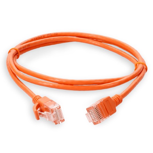 AddOn Networks ADD-10FSLCAT6A-OE networking cable Orange 3.05 m Cat6a U/UTP (UTP)
