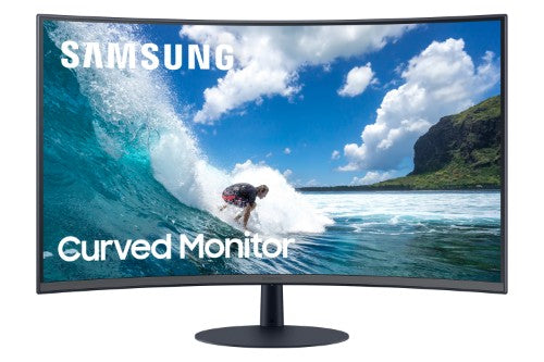 Samsung C24T550FDU computer monitor 59.9 cm (23.6") 1920 x 1080 pixels Full HD LED Grey
