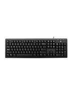 V7 KU200GS-DE Wired Keyboard, Black German QWERTZ Layout, TUV-GS