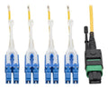 Eaton N390-05M-8LC-AP InfiniBand/fibre optic cable 5 m MPO/MTP OFNP Black, Blue, Green, Yellow