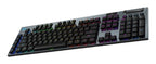 Logitech G G915 X LIGHTSPEED keyboard Gaming USB + RF Wireless + Bluetooth QWERTY UK English Black