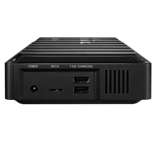 Western Digital D10 external hard drive 8 TB Black, White